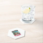 Schattigee luiaard zomertijd kartonnen onderzetters (Insitu)