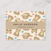 Schattigee luiaards, Kinder Play Center, Activity  Visitekaartje (Voorkant)