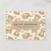 Schattigee luiaards, Kinder Play Center, Activity  Visitekaartje (Voorkant)