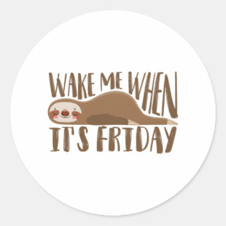 Schattigee luie luie luie memen Schattigee kleine Ronde Sticker