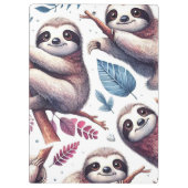  Schattigee luie naadloze Waterverf Klembord (Achterkant)