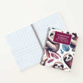  Schattigee luie naadloze Waterverf Notitieboek (Binnen)