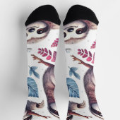 Schattigee luie naadloze Waterverf Sokken (Top)