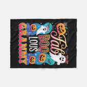 Schattigee Luipaard Fab Boo Lous Grammy Soky Hallo Fleece Deken (Voorkant (Horizontaal))