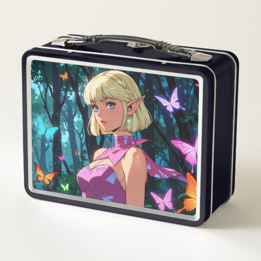 Schattigee lunchbox (cosmetische doos) (Achterkant)