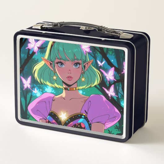 Schattigee lunchbox (cosmetische doos) (Achterkant)