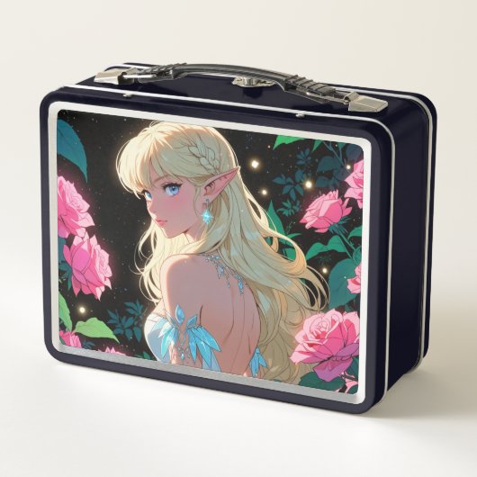 Schattigee lunchbox (cosmetische doos) (Achterkant)