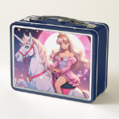 Schattigee lunchbox (cosmetische doos) (Achterkant)