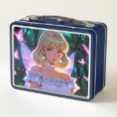 Schattigee lunchbox (cosmetische doos) (Achterkant)