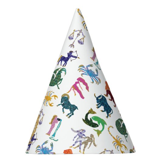 Schattigee Maagd Zodiac Verjaardag Feesthoedjes (Rechts)