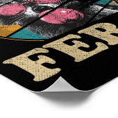 Schattigee Maar Feral Peuter Meisjes Kinder _ Wasb Poster (Hoek)