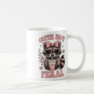 Schattigee Maar Feral Raccoon Sungles Funny Meme S Koffiemok