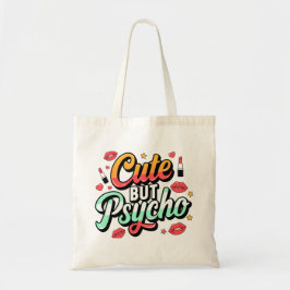 Schattigee maar psycho modieuze Canvas tas