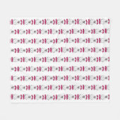 Schattigee maar spookachtige Halloween-geest met e Fleece Deken (Voorkant (Horizontaal))