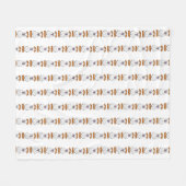 Schattigee maar spookachtige Halloween-geest met e Fleece Deken (Voorkant (Horizontaal))