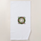 Schattigee maar Spooky Ghost Illustration Tanktop Strandlaken (Voorkant)