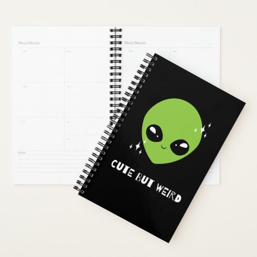 Schattigee maar vreemde alien planner (Display)