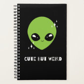 Schattigee maar vreemde alien planner (Voorkant)