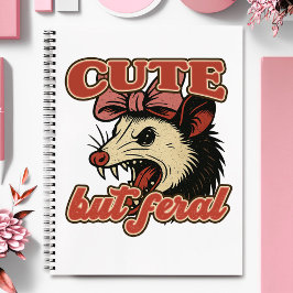 Schattigee maar wilde possum:  sarcastische Humor Notitieboek