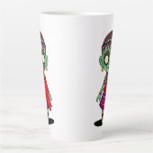 Schattigee Maasai Zombie Latte Mok (Voorkant)