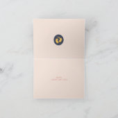 Schattigee Mac-nificent Mac & Cheese aangepaste Va Feestdagen Kaart (Binnen)