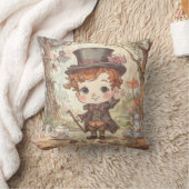 Schattigee Mad Hatter Whimsical Wonderland Woodlan Kussen (Deken)