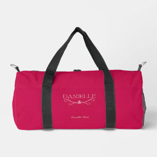 Schattigee Magenta Custom Name "Ballet Everyday" Plunjezak