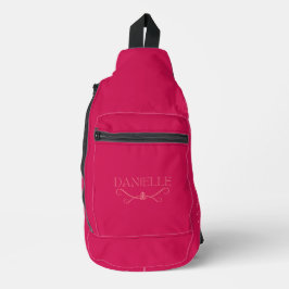 Schattigee Magenta & Roze "Ballet Everyday" Sling Bag