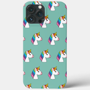 Schattigee Magische Eenhoorn met Kleurrijk Haar Case-Mate iPhone Case