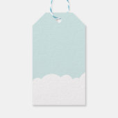 Schattigee Magische Eenhoorn Pastel Baby shower VE Cadeaulabel (Achterkant)