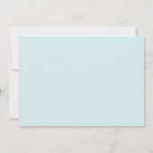 Schattigee Magische Eenhoorn Pastel MEISJE Dieren  Kaart (Achterkant)