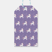 Schattigee Magische Eenhoorn Verjaardag Bedankt Cadeaulabel (Achterkant)