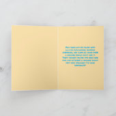 Schattigee Magische Funny Unicorn Kids Verjaardags Kaart (Binnen)