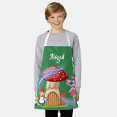 Schattigee magische Goblin Sprookje Gepersonalisee Schort (Gedragen)