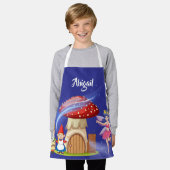 Schattigee magische Goblin Sprookje Gepersonalisee Schort (Gedragen)