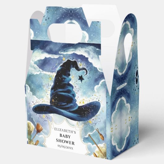 Schattigee Magische Tovenaar Pet Baby shower Bedankdoosjes (Geopend)