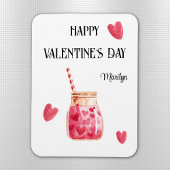 Schattigee magneet Vrienden Valentijnsdag Flexible