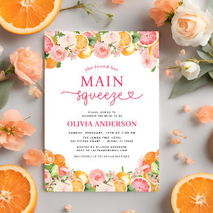 Schattigee Main Squeeze Citrus Vrijgezellenfeest S Kaart