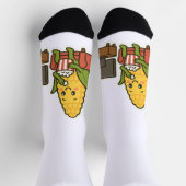 Schattigee maïs tv kijken met popcorn sokken (Top)