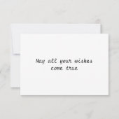 Schattigee Majestic Fox Verjaardag Kaart (Achterkant)