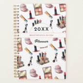 Schattigee Make Up Artiest Afspraken Scheduler Planner (Voorkant)