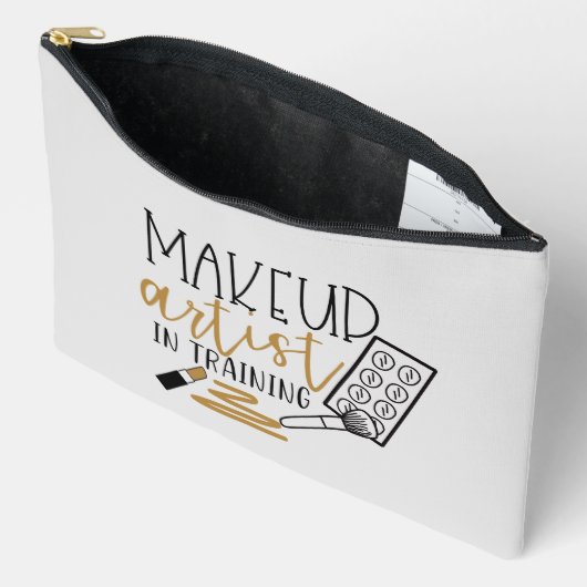 Schattigee make-up artiest training woord kunst etui (Open)
