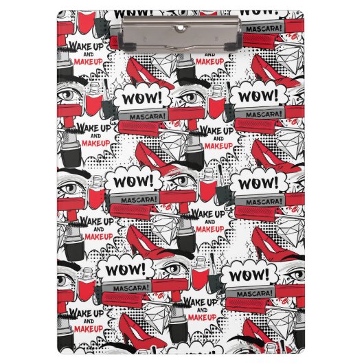 Schattigee make-up meisje kawaii beauty en glam Mo Klembord (Voorkant)