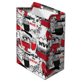 Schattigee make-up meisje kawaii beauty en glam Mo Medium Cadeauzakje (Achterkant Gekanteld)