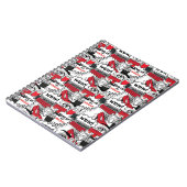 Schattigee make-up meisje kawaii beauty en glam Mo Notitieboek (Linkerzijde)