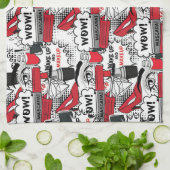 Schattigee make-up meisje kawaii beauty en glam Mo Theedoek (Gevouwen)