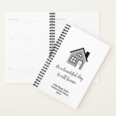 Schattigee makelaar / makelaar spiraalplanner planner (Display)