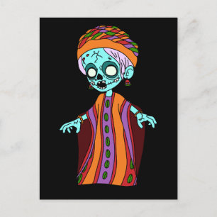 Schattigee Malinese zombie Briefkaart