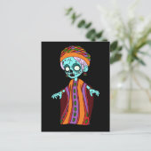 Schattigee Malinese zombie Briefkaart (Staand voorkant)