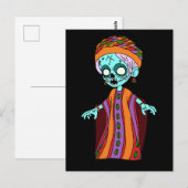 Schattigee Malinese zombie Briefkaart (Voorkant / Achterkant)